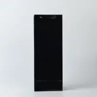 Пакет подарочный под бутылку, упаковка, &laquo;Чёрный&raquo;, 13&times;36&times;10 см