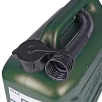 Канистра топливная пластик 10л. (тёмн.зелён.) AVS TPK-Z 10