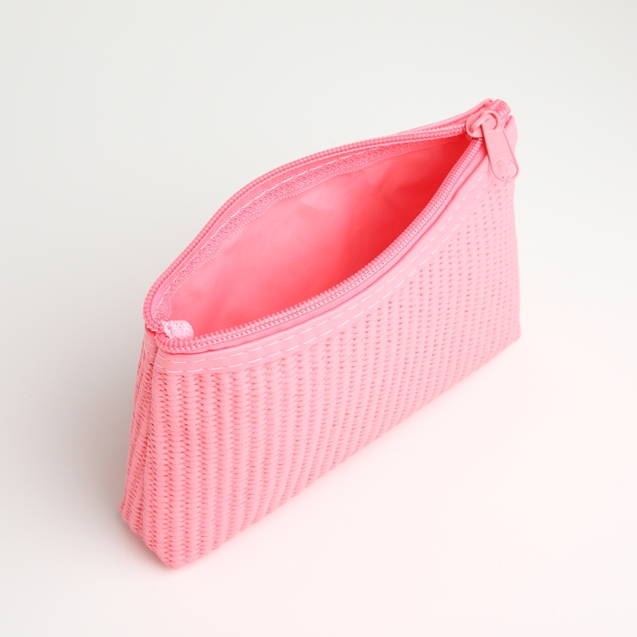 Набор косметичек 3 в 1 на молнии, цвет розовый Набор косметичек 3 в 1 на молнии, цвет розовый