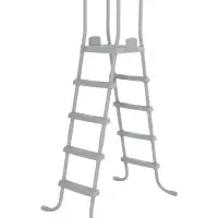 Бассейн каркасный Power Steel, 549&times;274&times;132 см, фильтр-насос, лестница, тент, прямоугольный, 561KA Bestway