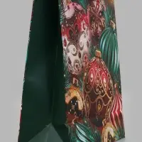 Пакет подарочный &laquo;Новогодний бал&raquo;, 26&times;12&times;32 см