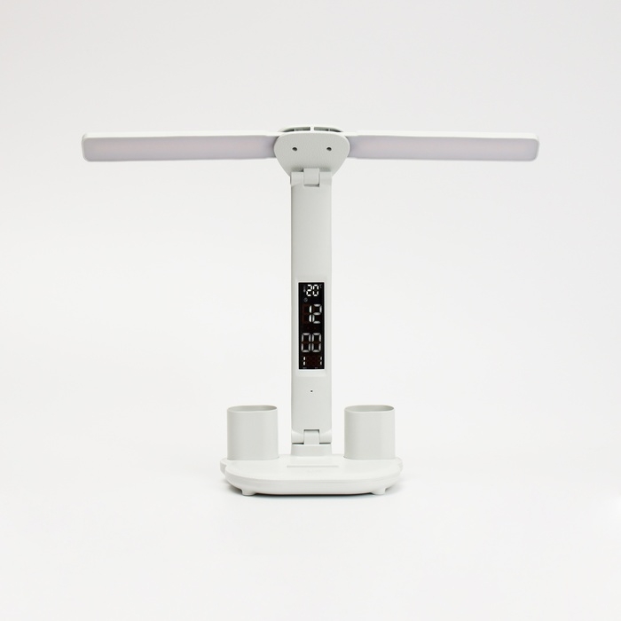 Часы - лампа электронные: календарь, термометр, органайзер, 7 Вт, 40 LED, 3 режима, USB Часы - лампа электронные: календарь, термометр, органайзер, 7 Вт, 40 LED, 3 режима, USB