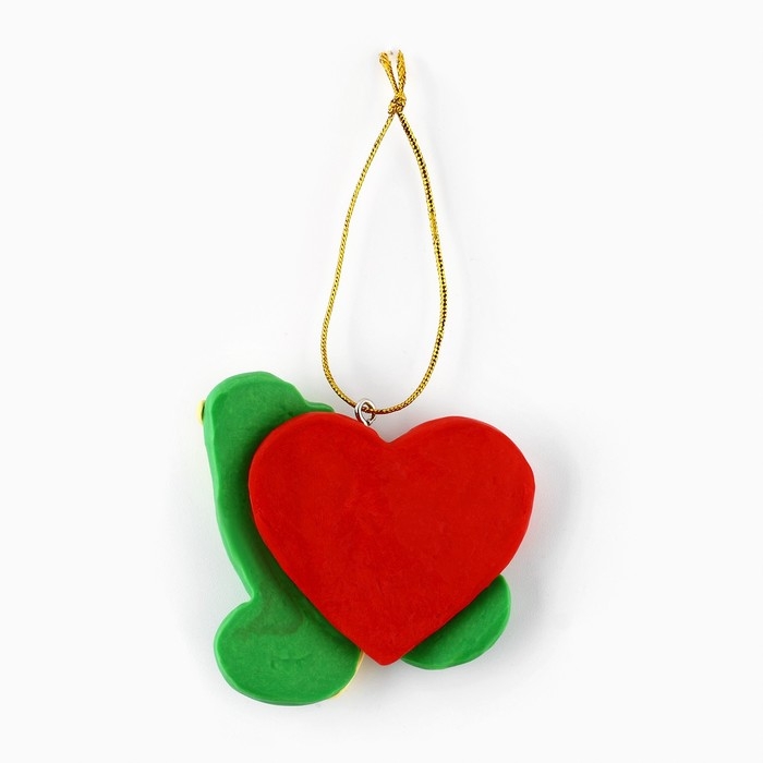 Ёлочная игрушка новогодняя «Змейка», на Новый год, 6,5 х 5,9 см Ёлочная игрушка новогодняя «Змейка», на Новый год, 6,5 х 5,9 см