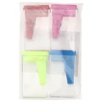 Набор точилок &laquo;Классические&raquo;, 4 штуки, с контейнерами, 4 цвета