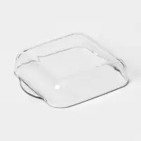 Форма для запекания Paşabah&ccedil;e Borcam, 2 л, 25.6&times;22 см, прямоугольная, жаропрочное стекло, прозрачная