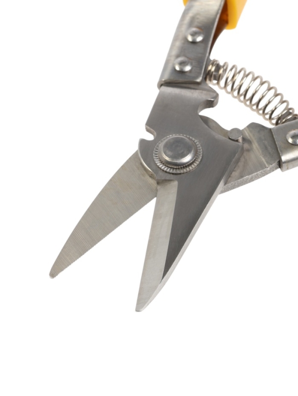 Ножницы по металлу ТУНДРА, авторазжим, пластиковые рукоятки, левый рез, 225 мм Ножницы по металлу ТУНДРА, авторазжим, пластиковые рукоятки, левый рез, 225 мм