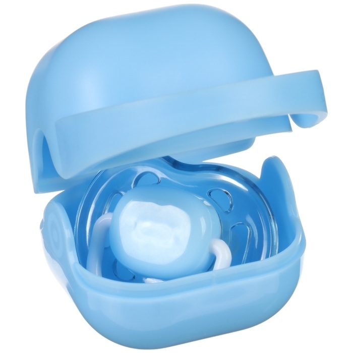 Контейнер для хранения и стерилизации детских сосок и пустышек «Мишка принц»
