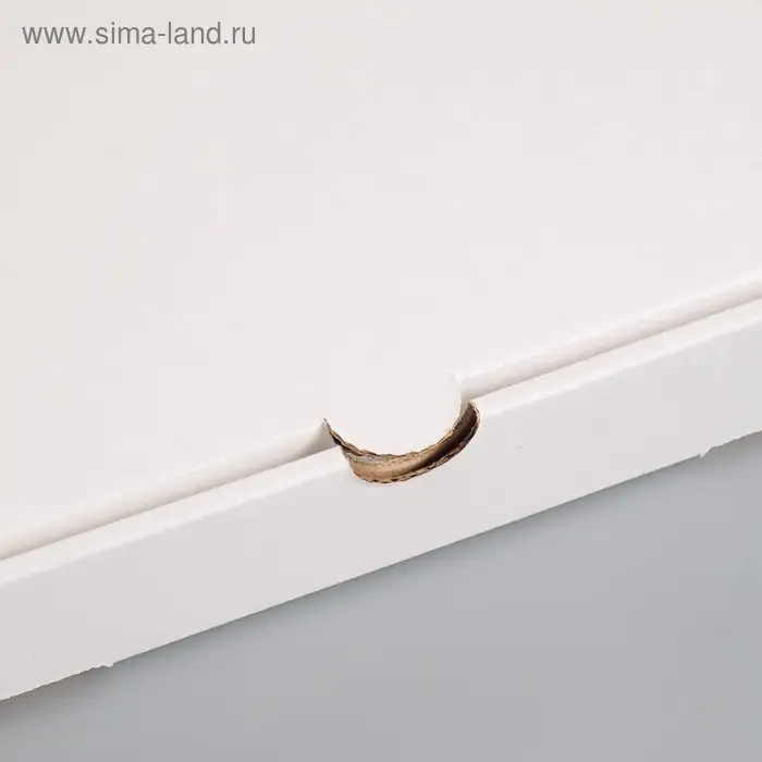 Коробка для пиццы, белая, 31 х 31 х 3,5 см Коробка для пиццы, белая, 31 х 31 х 3,5 см