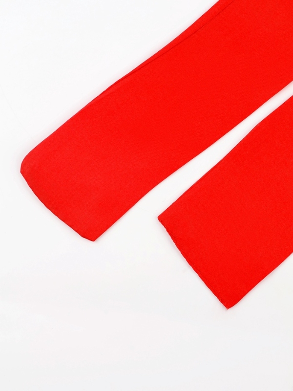 Пояс красный пиратский 140*6,5см Пояс красный пиратский 140*6,5см