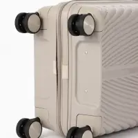 Чемодан на колёсах, 20", кодовый замок, 36&times;20&times;54 см, бежевый