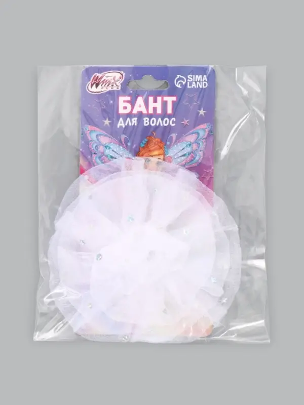 Бант для волос, 11 см, ВИНКС