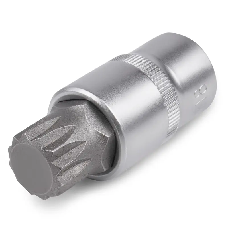 Головка со вставкой 1/2" SPLINE (M18, L=55 мм) AVS BS12M18