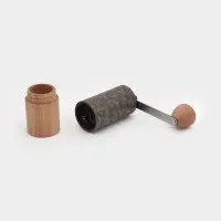 Кофемолка механическая Доляна &laquo;Робуста&raquo;, 21&times;5.5 см, пластик, светлое дерево