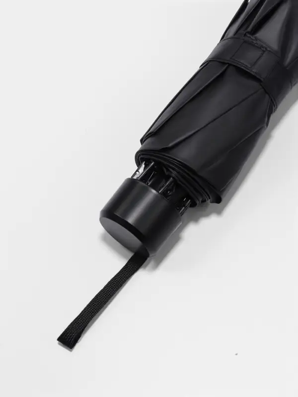 Зонт механический &laquo;Листопад&raquo;, эпонж, 4 сложения, 8 спиц, R=48/56 см, d=96 см, МИКС