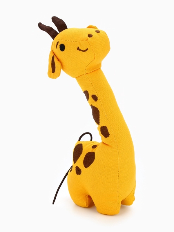 Игрушка для собак с пищалкой «Жирафик» из текстиля, 12*25 см Игрушка для собак с пищалкой «Жирафик» из текстиля, 12*25 см