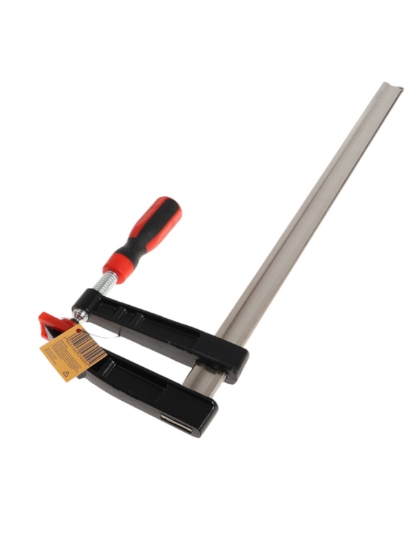 Струбцина F-образная усиленная ТУНДРА, тавровый профиль, 2К рукоятка, 500 х 120 х 590 мм Струбцина F-образная усиленная ТУНДРА, тавровый профиль, 2К рукоятка, 500 х 120 х 590 мм