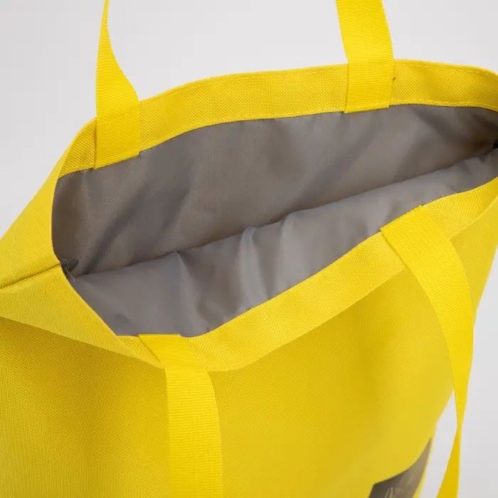 Сумка шопер Peace, желтая Сумка шопер Peace, желтая