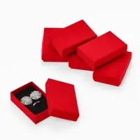 Набор коробочек подарочных 6 шт. под набор &laquo;Бархат&raquo;,5&times;8, цвет красный (1715296)