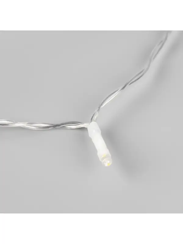 Светодиодная фигура &laquo;Ёлка&raquo; 3.5 м, пластик, 9 нитей, 31 В, свечение тёплое белое