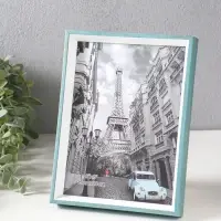 Фоторамка пластик 15х20 см "Данте" голубая лагуна 20,8х15,8х2,5 см