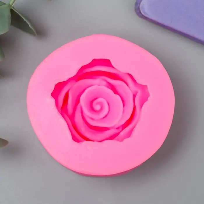 Молд силиконовый &laquo;Роза&raquo; 3&times;4&times;4 см