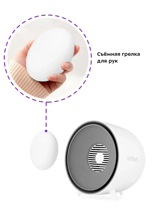 Обогреватель тепловентилятор КТ-2712 - 400 Вт