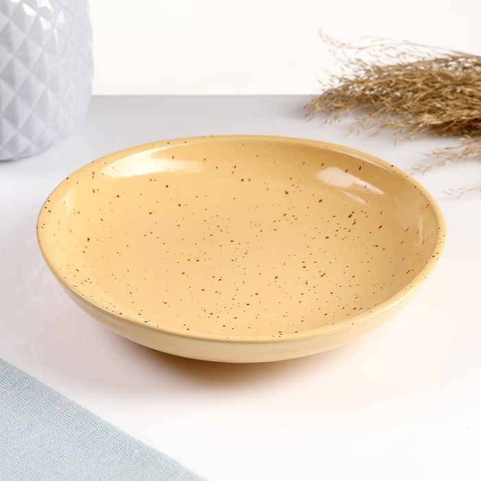 Миска для вторых блюд  Миска для вторых блюд "Борисовская" 18х3см, каракум