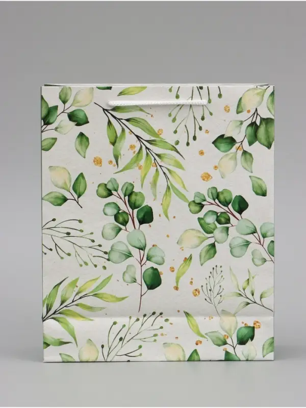 Пакет подарочный ламинированный, упаковка, Present for you, ML 21&times;25&times;8 см