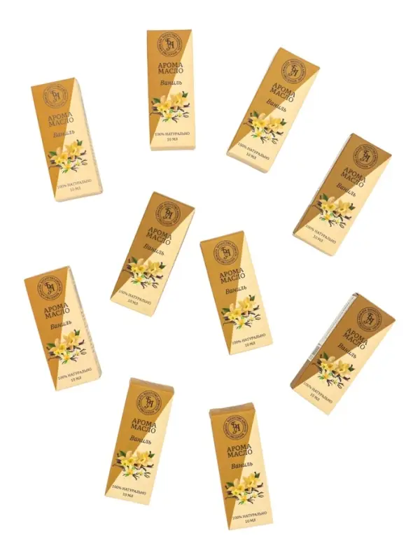 Эфирное масло &laquo;Богатство Аромата&raquo;, аромат ваниль, набор 10 шт. по 10 мл