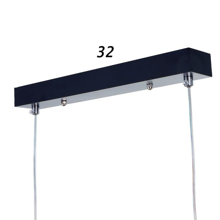 Светильник 1712/2BK LED 60Вт 3000-6000K черный 108х2,3х24-124 см Светильник 1712/2BK LED 60Вт 3000-6000K черный 108х2,3х24-124 см