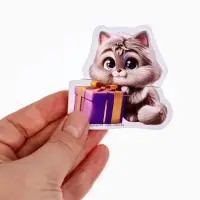 Макси-пазлы Крошка Я &laquo;Зимние истории&raquo;, новогодний набор игрушек, 6 шт., 12 деталей, для ванны