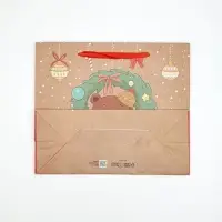 Набор новогодних пакетов &laquo;Новогодний праздник&raquo;, 5 шт., 23&times;27&times;11.5 см