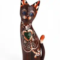 Фигура интерьерная &laquo;Кошка с черепахой&raquo;, 30 см