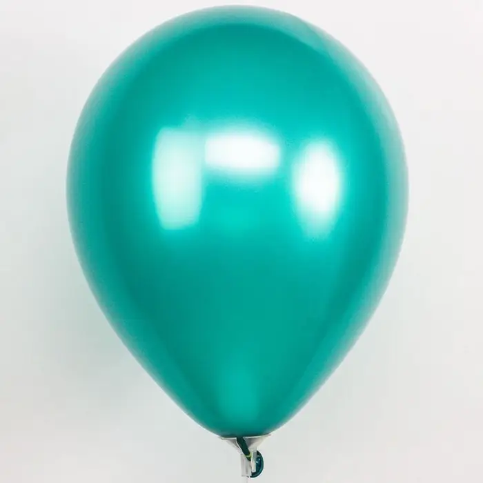 Шар латексный 5 Шар латексный 5" зелёный, металлик, набор 50 шт.