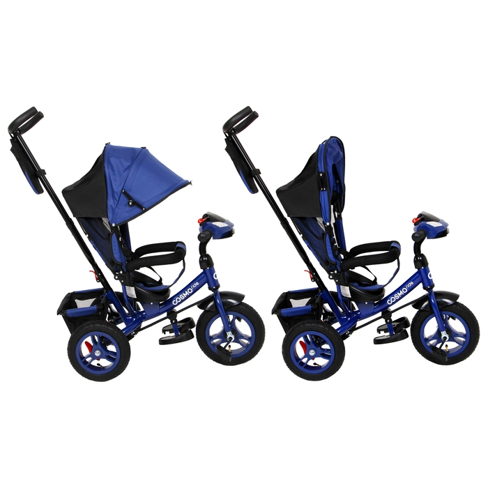 Велосипед трёхколёсный COSMORIDE LX-00BL, цвет синий Велосипед трёхколёсный COSMORIDE LX-00BL, цвет синий