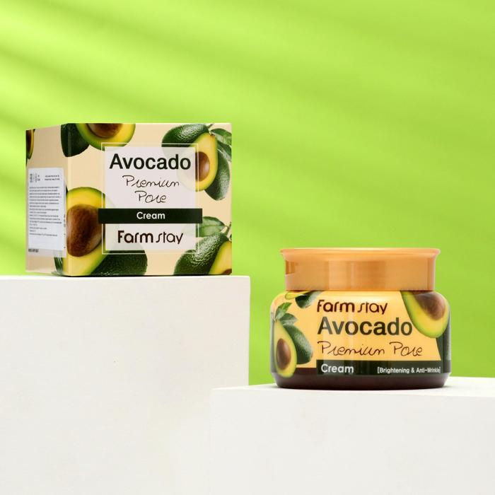 Лифтинг-крем для лица FarmStay Avocado Premium Pore Cream с авокадо, 100 г Лифтинг-крем для лица FarmStay Avocado Premium Pore Cream с авокадо, 100 г