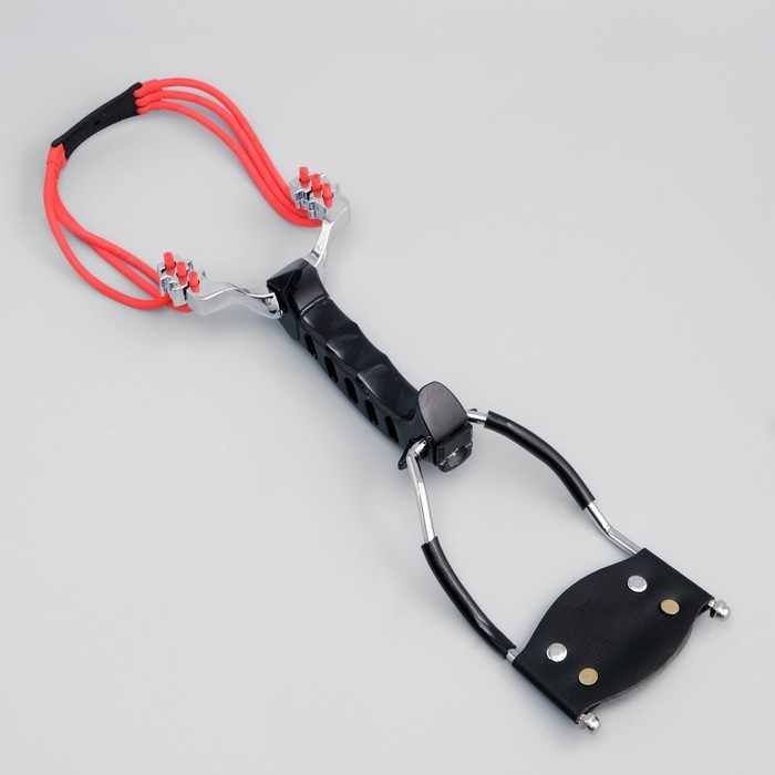 Рогатка спортивная Рогатка спортивная "Стрельба" с упором, металл, микс