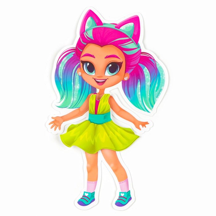 Игра на липучках. Весёлые липучки «Наряди куклу» Игра на липучках. Весёлые липучки «Наряди куклу»