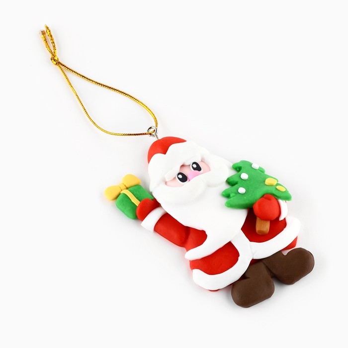 Ёлочная игрушка новогодняя «Дед Мороз», на Новый год, 6,5 х 8,5 см Ёлочная игрушка новогодняя «Дед Мороз», на Новый год, 6,5 х 8,5 см