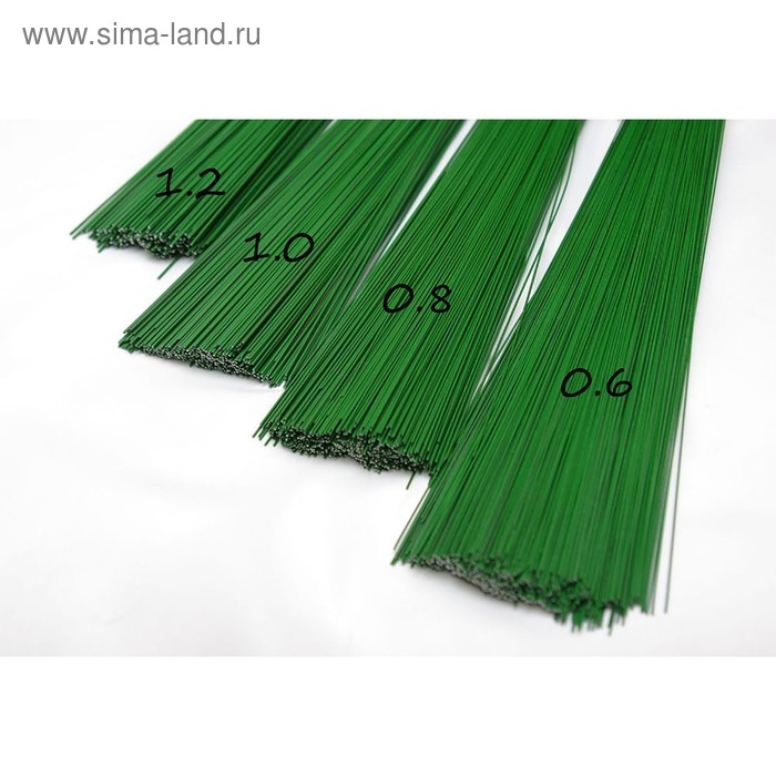 Проволока герберная, 1.2 мм, 1 кг Проволока герберная, 1.2 мм, 1 кг