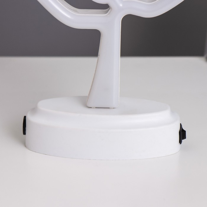 Ночник Ночник "Цветок" LED USB 13х5.4х24 см RISALUX