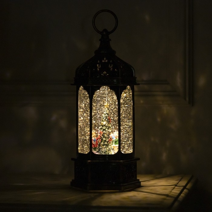 Светодиодная фигура «Фонарь с детьми и ёлкой» 13 × 28.5 × 12 см, пластик, батарейки ААх3 (не в комплекте), USB, свечение тёплое белое Светодиодная фигура «Фонарь с детьми и ёлкой» 13 × 28.5 × 12 см, пластик, батарейки ААх3 (не в комплекте), USB, свечение тёплое белое