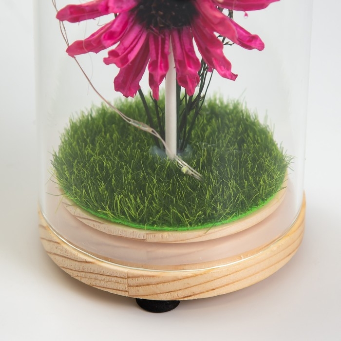 Ночник колба Ночник колба "Цветок" LED от батареек LR44 МИКС 8х8х19 см RISALUX