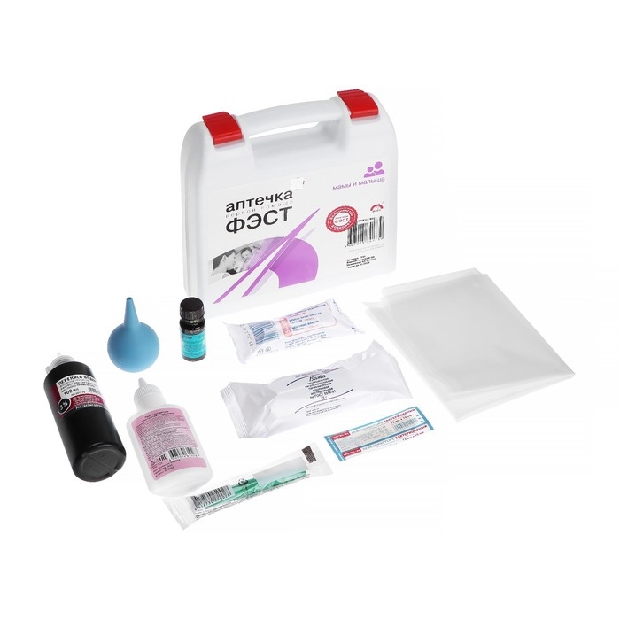 Аптечка для мамы и малыша ФЭСТ №1, для повседневного ухода Аптечка для мамы и малыша ФЭСТ №1, для повседневного ухода