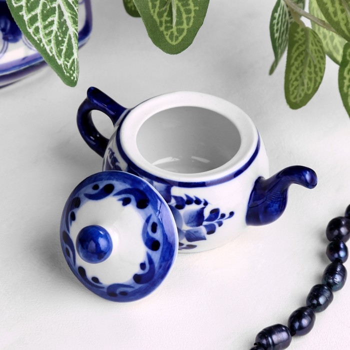 Сувенир «Самовар», 23 см, гжель Сувенир «Самовар», 23 см, гжель