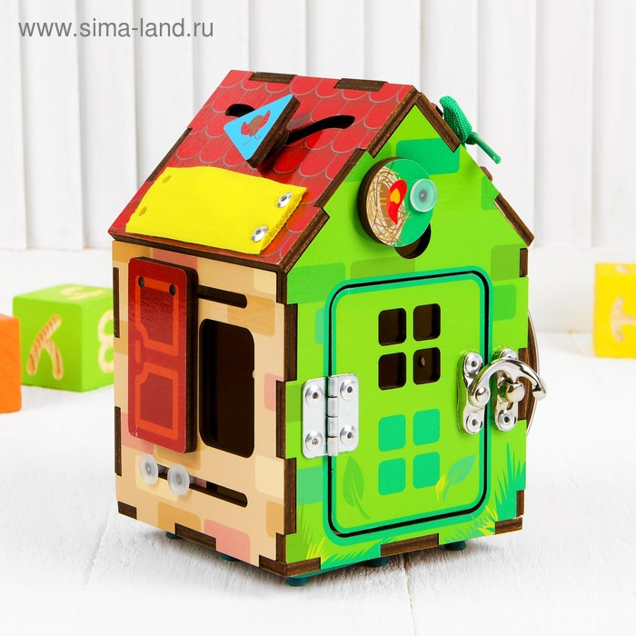 Бизидом деревянный для детей, МИКС Бизидом деревянный для детей, МИКС