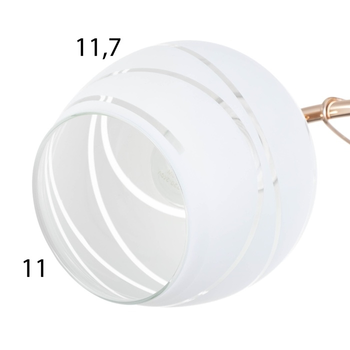 Люстра Люстра "Рафаэль" 2х60Вт Е27 Золото 48х16х22,5см