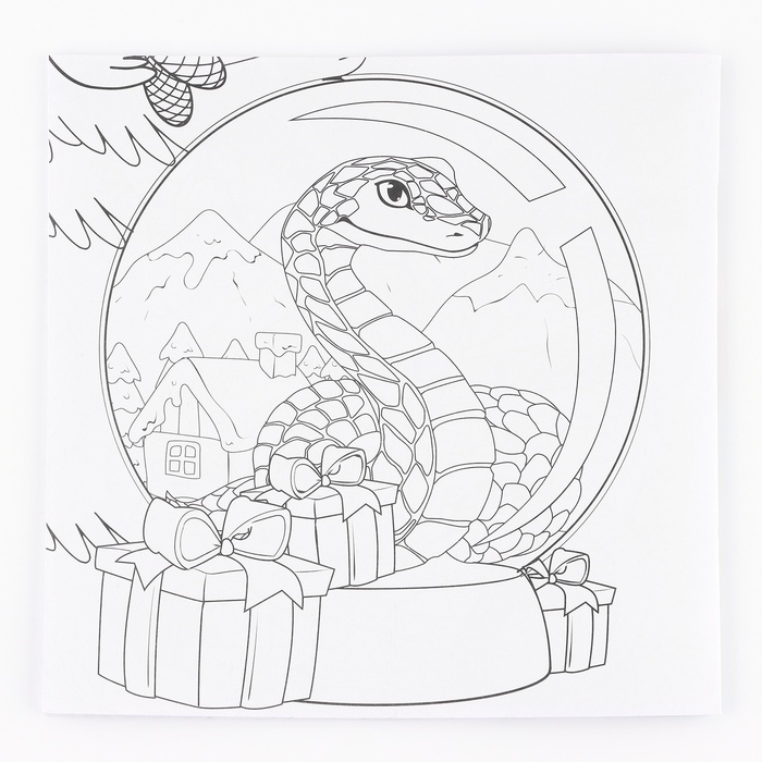 Раскраска антистресс на новый год. Альбом для вдохновения «Загадай желание», 19 страниц, символ года 2025 Раскраска антистресс на новый год. Альбом для вдохновения «Загадай желание», 19 страниц, символ года 2025