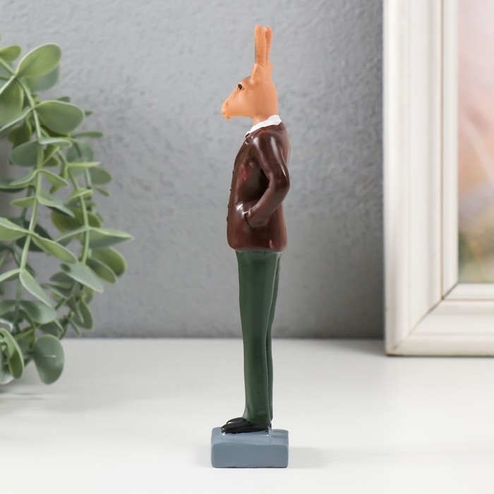 Сувенир полистоун  Сувенир полистоун "Козёл в костюме"