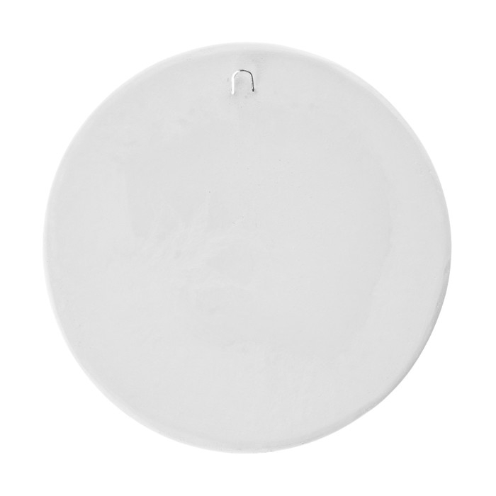 Декорация настенная, гипсовое панно Декорация настенная, гипсовое панно "Набор тарелок", 3 шт